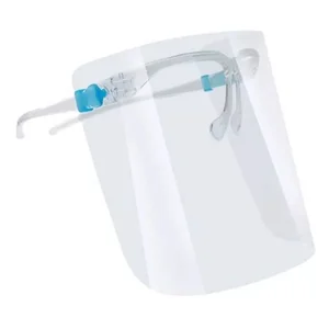 Face Shield Masker Plastik Mika Transparan Pelindung Wajah