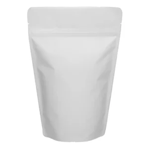 Standing Pouch 14 x 23 Kemasan Plastik Ziplock Non Window Putih 