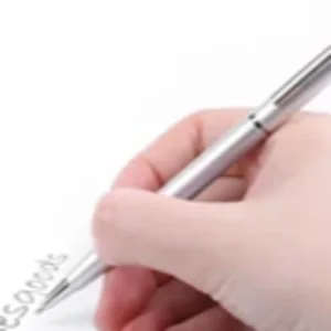 Silver Pen Alat Kantor Lainnya
