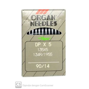 Organ Needles DPx5 - Jarum Mesin Jahit Industri Tipe DPx5