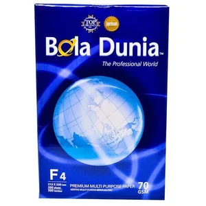 Kertas F4 70Gr Bola Dunia Kertas HVS Bola Dunia