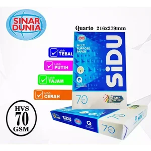 Kertas File HVS Sinar Dunia SIDU Q4 70 Gram