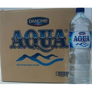 air mineral aqua botol 1500ml