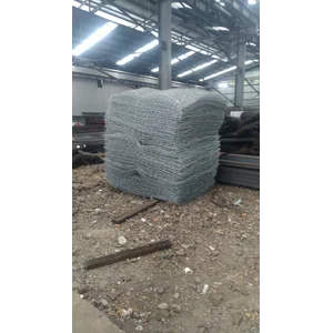 KAWAT BRONJONG GALVANISE DAN PVC TERBAIK BANYAK STOK COCOK UNTUK PENAHAN BANJIR DAN TEBING