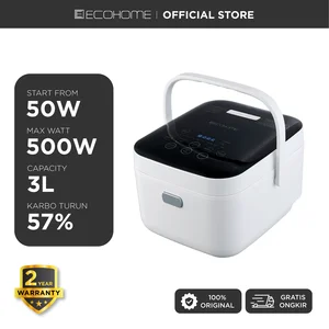 Ecohome Rice Cooker Low Carbo Multi Cooker ELS 888 Penanak Nasi 