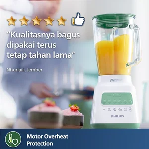 Blender Philips  5000 Series 2L Plastic  Green + Accessory HR2223/30