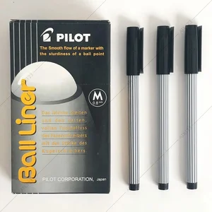 Pulpen dan Pensil Ballpoint Balliner warna hitam