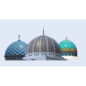Kubah Plafon Glass Reinforced Concreted