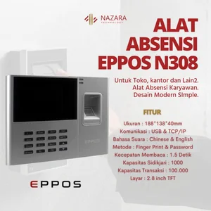 Mesin Absensi Fingerprint EPPOS N308