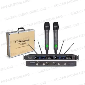 MIC WIRELESS QA ELECTRONIC KD620 ORIGINAL RESMI
