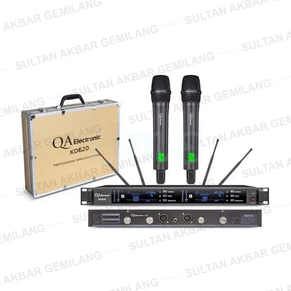 MIC WIRELESS QA ELECTRONIC KD620 ORIGINAL RESMI
