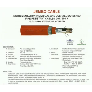 Kabel SINGLE WIRE ARMOURED