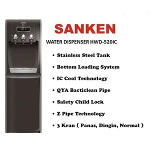 Sanken Dispenser Air Galon Bawah HWD 520 IC HWD-520IC