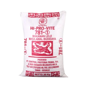 Pakan Lele Hi Pro Vite 781-2 kemasan 30 kg
