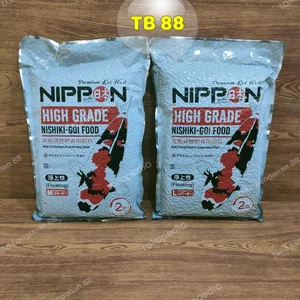 Pakan Ikan Koi Import Japan Nippon Koi Food Colormax 2 kg size M&L- M