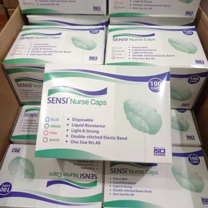 sensi nurse cap hair net penutup kepala isi 100pcs