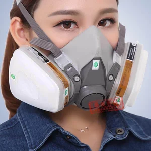 Respirator Half Gas Mask Alat Mekanik Lainnya 