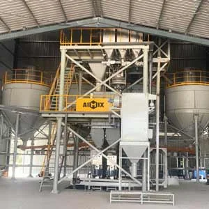 Mortar AIMIX Mortar Plant 1-100ton Tipe Menara Tipe Tangga Tipe Otomatis Penuh