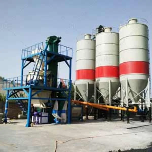 Mortar AIMIX Mortar Plant 1-100ton Tipe Menara Tipe Tangga Tipe Otomatis Penuh