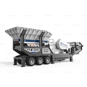 Jaw Crusher Mesin Pemecah Batu Mobile Crushing Plant Mining And Construction 100-1000Ton