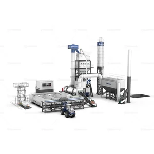 Asphalt Mixing Plant Macroad 40m3 Per Hour Large Capacity