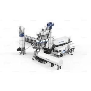 ALYQ90 Seluler Asphalt Mixing Plant Macroad Kapasitas Besar 90m3 Per Jam