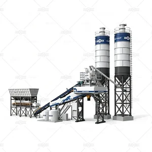 Mesin Batching Plant AJQ70 Instalasi Cepat Pengaturan Mudah AIMIX