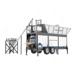 AJP40 Mesin Batching Plant Pump AIMIX Fungsi Pencampuran Pengadukan dan Pemompaan