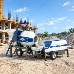 Mesin Beton AIMIX Mixer Beton Pompa Beton