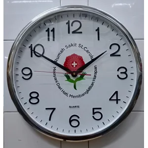 Jam Dinding Promosi Esti Loren CR T2053 Diameter 45 cm 