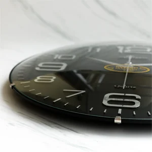 Jam Dinding Promosi PT S2140 Kaca Cembung Diameter 34.5 cm