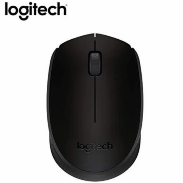 Mouse Nirkabel Logitech B170 - Hitam