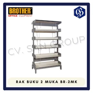 Rak Buku 2 Muka Brother (BR-2MK)