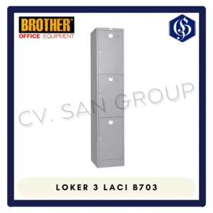 Locker 3 Pintu Brother B703
