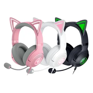 Razer Headset - Kraken Kitty V2 - USB RGB - White Edition - Garansi Resmi 2th