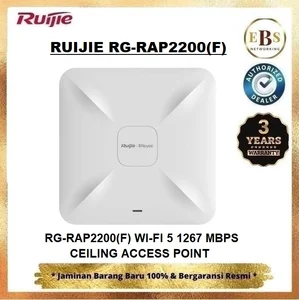 Ruijie RG-RAP2200(F) Dual Band Ceiling Mount Access Point Wifi AC1300