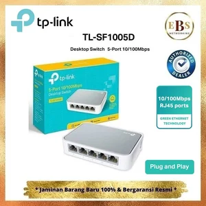 TP-Link TL-SF1005D 5-Port Desktop Switch Fast Ethernet 10/100Mbps