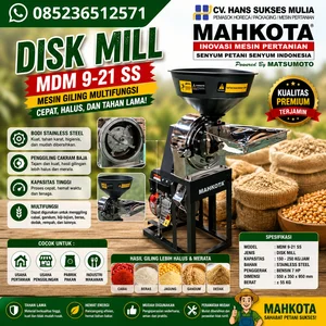 MESIN GILING TEPUNG MAHKOTA MDM 9-21 SS