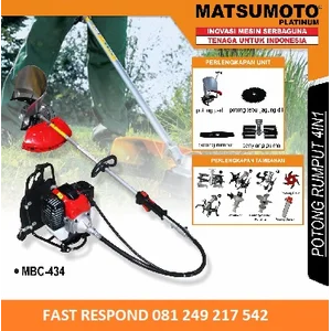 MESIN POTONG RUMPUT 4IN1 MATSUMOTO MBC-434