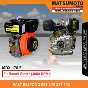 MESIN PENGGERAK DIESEL MATSUMOTO MDX-170 F