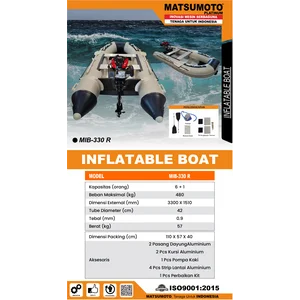 PERAHU KARET 6+1 ORANG MATSUMOTO MIB-330 R