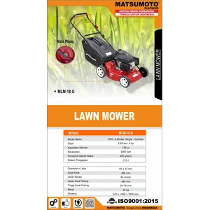 MESIN POTONG RUMPUT MATSUMOTO MLM-18 G