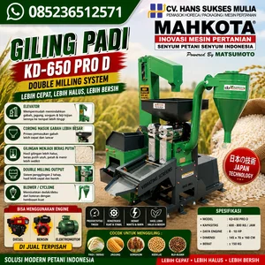 MESIN GILING PADI KD-650 PRO D (MAHKOTA)