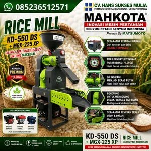MESIN GILING PADI KD-550 DS (MAHKOTA)