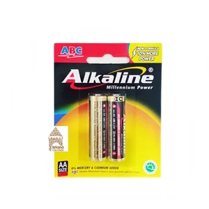 Baterai Kecil Alkaline AA isi 2