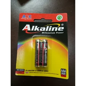 Baterai kecil Alkaline AAA isi 2