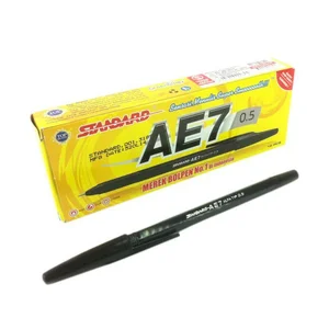 PULPEN DAN PENSIL AE7 0.5 HITAM STANDART (TKDN)