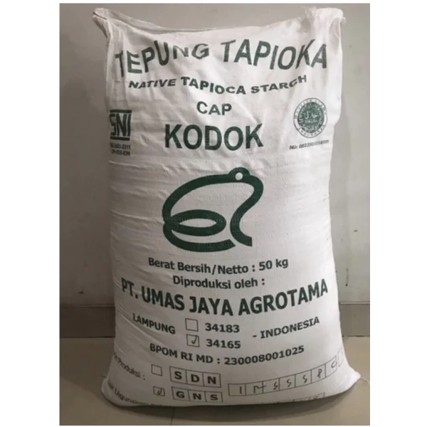 tepung tapioka cap Kodok dari Lampung