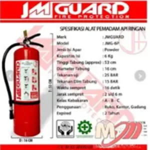  Alat Pemadam Api Ringan - APAR POWDER JM GUARD 6 KG