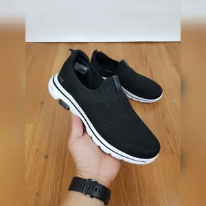 skechers arch fit imagned/sepatu skechers wanita - Hitam Putih 39